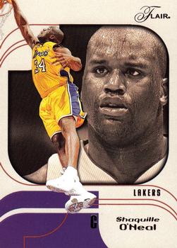 2002-03 Flair #65 Shaquille O'Neal Front