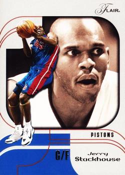 2002-03 Flair #79 Jerry Stackhouse Front