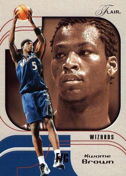 2002-03 Flair #90 Kwame Brown Front