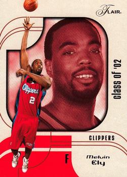 2002-03 Flair #104 Melvin Ely Front
