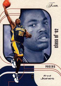 2002-03 Flair #111 Fred Jones Front