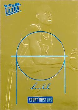 1996-97 Ultra Court Masters 23KT Gold #NNO Grant Hill Front