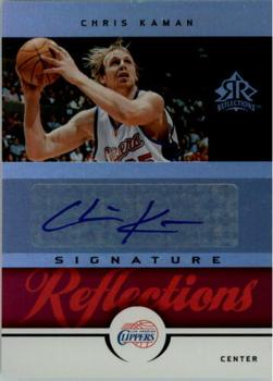 2005-06 Upper Deck Reflections - Signature Reflections Red #SR-CK Chris Kaman Front