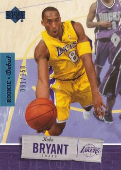 2005-06 Upper Deck Rookie Debut - Blue #42 Kobe Bryant Front