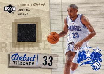 2005-06 Upper Deck Rookie Debut - Debut Threads #DT-GH Grant Hill Front