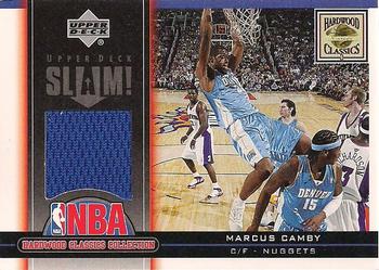 2005-06 Upper Deck Slam - Target Jerseys #HC34 Marcus Camby Front