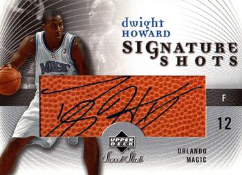 2005-06 Upper Deck Sweet Shot - Signature Shots #SS-DH Dwight Howard Front