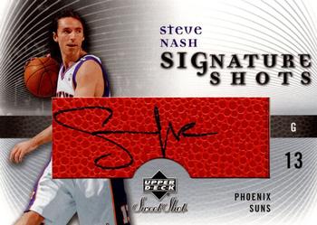 2005-06 Upper Deck Sweet Shot - Signature Shots #SS-SN Steve Nash Front