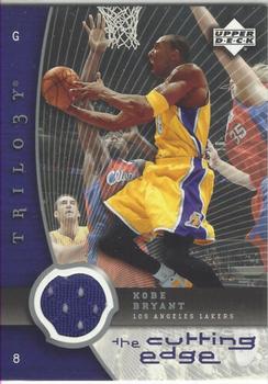 2005-06 Upper Deck Trilogy - The Cutting Edge #CE-KB Kobe Bryant Front