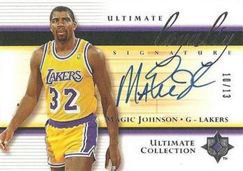 2005-06 Upper Deck Ultimate Collection - Loyalty Signatures #LS-MA Magic Johnson Front