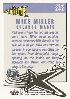 2002-03 Fleer Tradition #242 Mike Miller Back