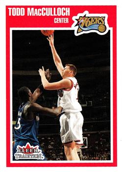 2002-03 Fleer Tradition #116 Todd MacCulloch Front