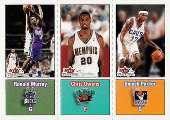 2002-03 Fleer Tradition #290 Ronald Murray / Chris Owens / Smush Parker Front