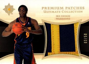2005-06 Upper Deck Ultimate Collection - Premium Patches #PP-ID Ike Diogu Front