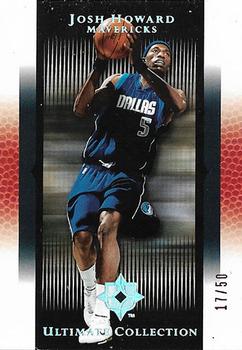 2005-06 Upper Deck Ultimate Collection - Red #25 Josh Howard Front