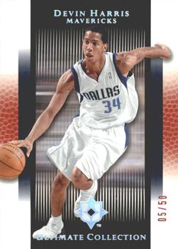 2005-06 Upper Deck Ultimate Collection - Red #28 Devin Harris Front