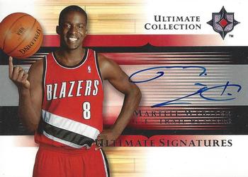 2005-06 Upper Deck Ultimate Collection - Ultimate Signatures #US-MR Martell Webster Front