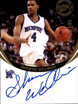 2006 Press Pass - Autographs Gold #NNO Shawne Williams Front