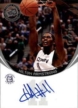 2006 Press Pass - Autographs Silver #NNO Hilton Armstrong Front