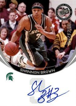 2006 Press Pass - Autographs Silver #NNO Shannon Brown Front