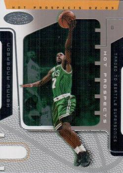 2002-03 Hoops Hot Prospects #68 Kenny Anderson Front
