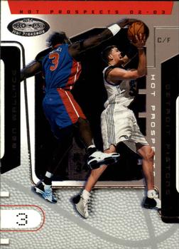 2002-03 Hoops Hot Prospects #33 Ben Wallace Front