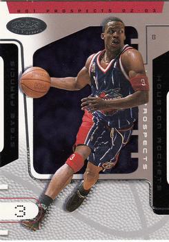 2002-03 Hoops Hot Prospects #37 Steve Francis Front