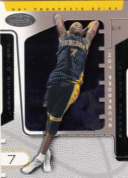2002-03 Hoops Hot Prospects #58 Jermaine O'Neal Front