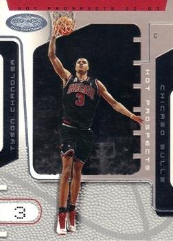 2002-03 Hoops Hot Prospects #77 Tyson Chandler Front