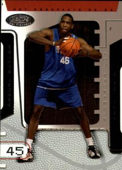 2002-03 Hoops Hot Prospects #117 Rasual Butler Front