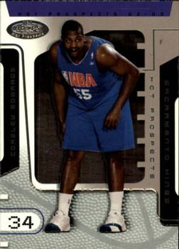 2002-03 Hoops Hot Prospects #120 Corsley Edwards Front