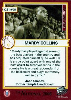 2006 Press Pass - National VIP Promos #19 Mardy Collins Back