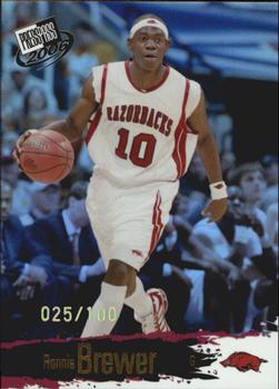 2006 Press Pass - Reflectors Proof #RP6 Ronnie Brewer Front