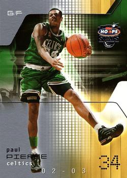 2002-03 Hoops Stars #12 Paul Pierce Front