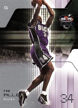 2002-03 Hoops Stars #80 Ray Allen Front