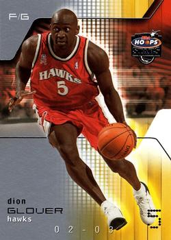 2002-03 Hoops Stars #123 Dion Glover Front