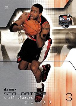 2002-03 Hoops Stars #129 Damon Stoudamire Front