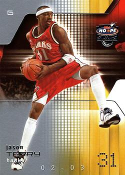 2002-03 Hoops Stars #169 Jason Terry Front