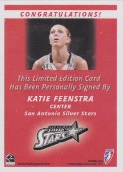 2006 Rittenhouse WNBA - Autographs #NNO Katie Feenstra Back