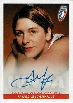 2006 Rittenhouse WNBA - Autographs #NNO Janel McCarville Front