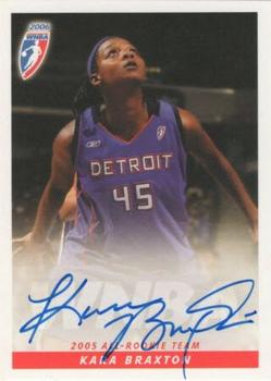 2006 Rittenhouse WNBA - Autographs #NNO Kara Braxton Front