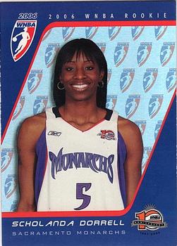 2006 Rittenhouse WNBA - Rookies #RC23 Scholanda Robinson Front