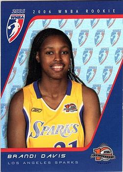 2006 Rittenhouse WNBA - Rookies #RC31 Brandi Davis Front