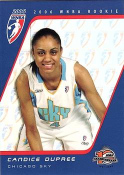 2006 Rittenhouse WNBA - Rookies #RC6 Candice Dupree Front