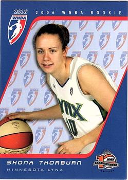2006 Rittenhouse WNBA - Rookies #RC7 Shona Thorburn Front