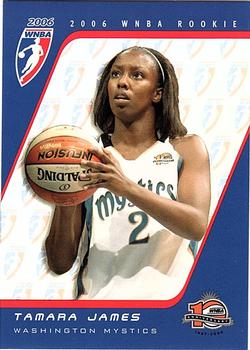 2006 Rittenhouse WNBA - Rookies #RC8 Tamara James Front