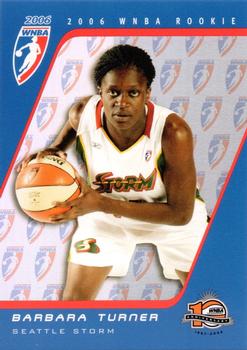 2006 Rittenhouse WNBA - Rookies #RC11 Barbara Turner Front