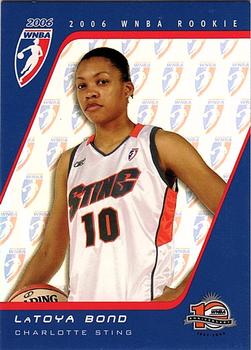 2006 Rittenhouse WNBA - Rookies #RC20 LaToya Bond Front