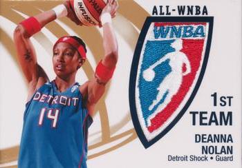 2006 Rittenhouse WNBA - Patches #P5 Deanna Nolan Front