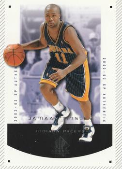 2002-03 SP Authentic #31 Jamaal Tinsley Front